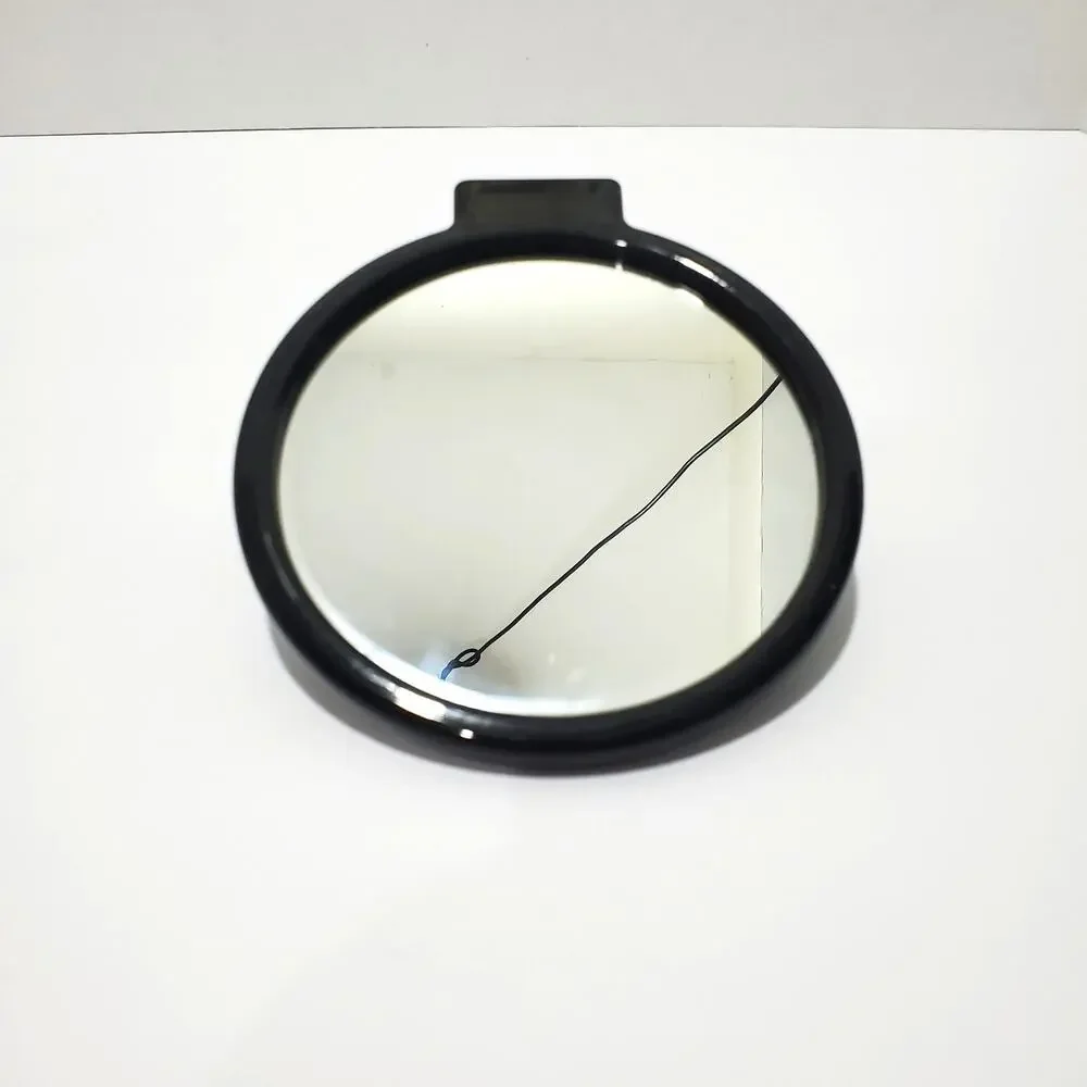 Vtg Revlon Black Bendable Handle Handheld / Hangable Mirror 5